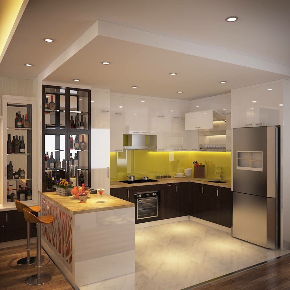 Phòng bếp đẹp 2022: 20+ Mẫu thiết kế nội thất xu hướng mới nhất dành cho bạn