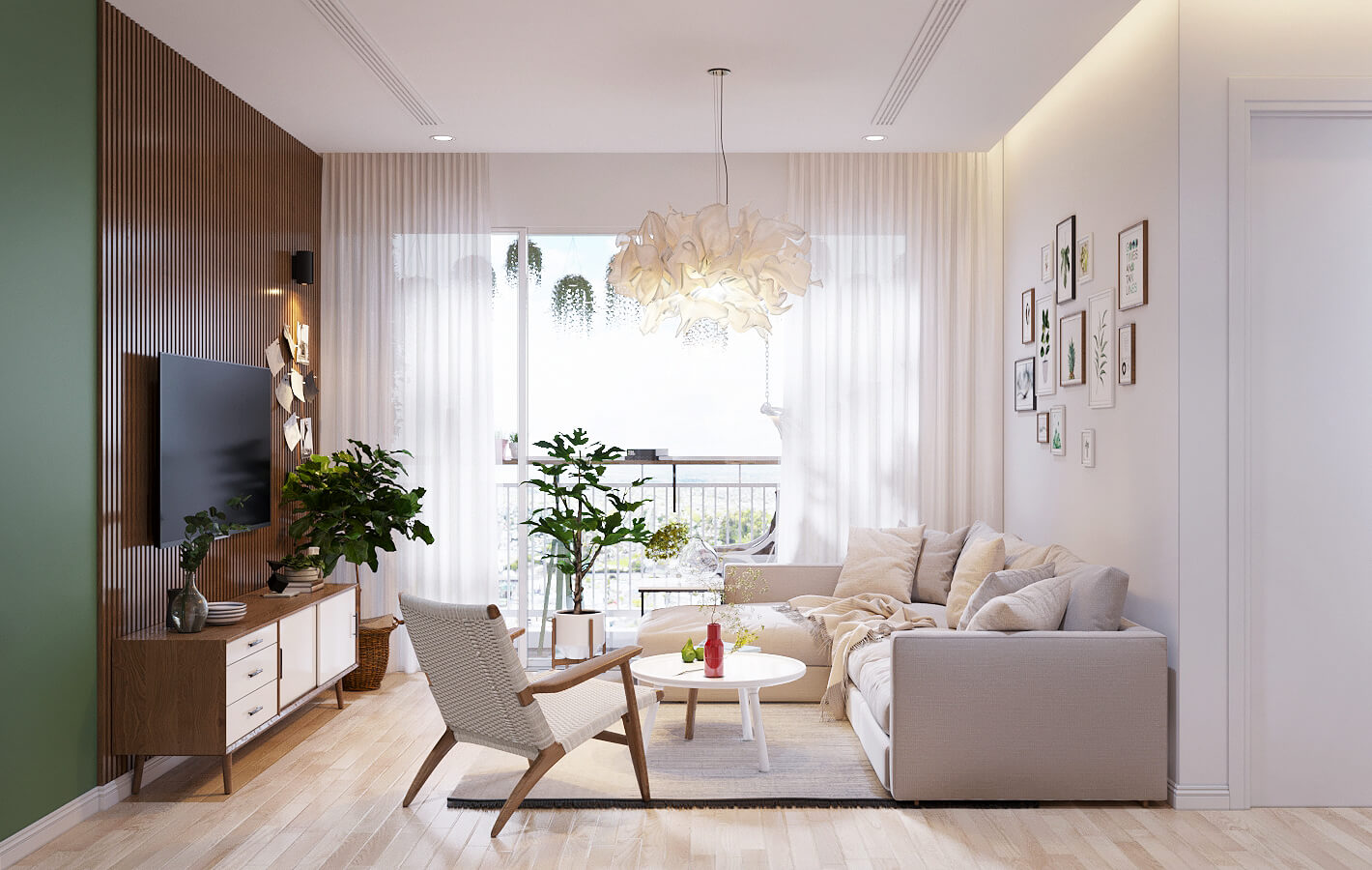 35+ Mẫu thiết kế “sang-xịn-mịn” cho phòng khách chung cư
