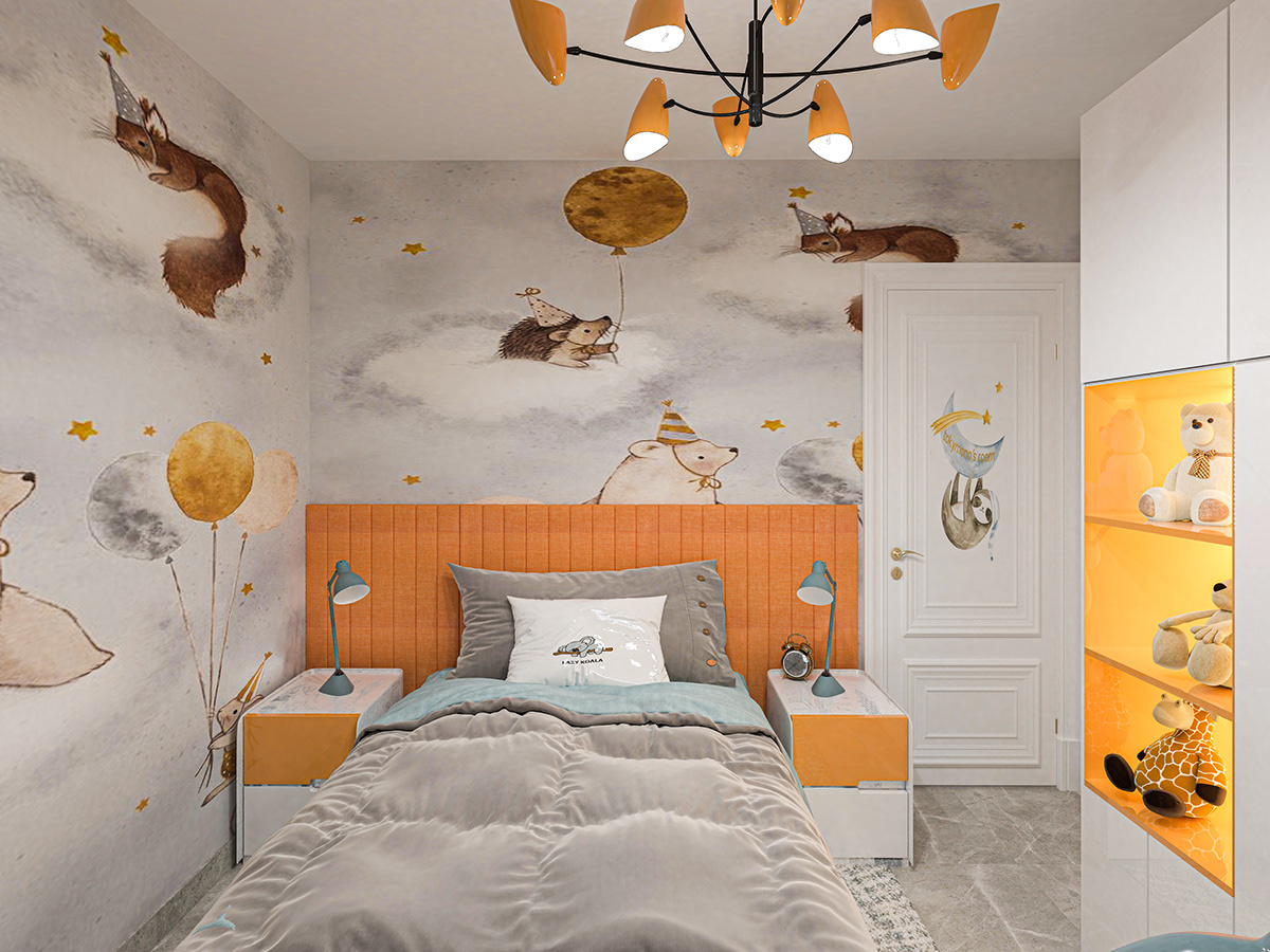 15+ Ý tưởng thiết kế phòng ngủ cho bé trai “xịn” không thể bỏ qua