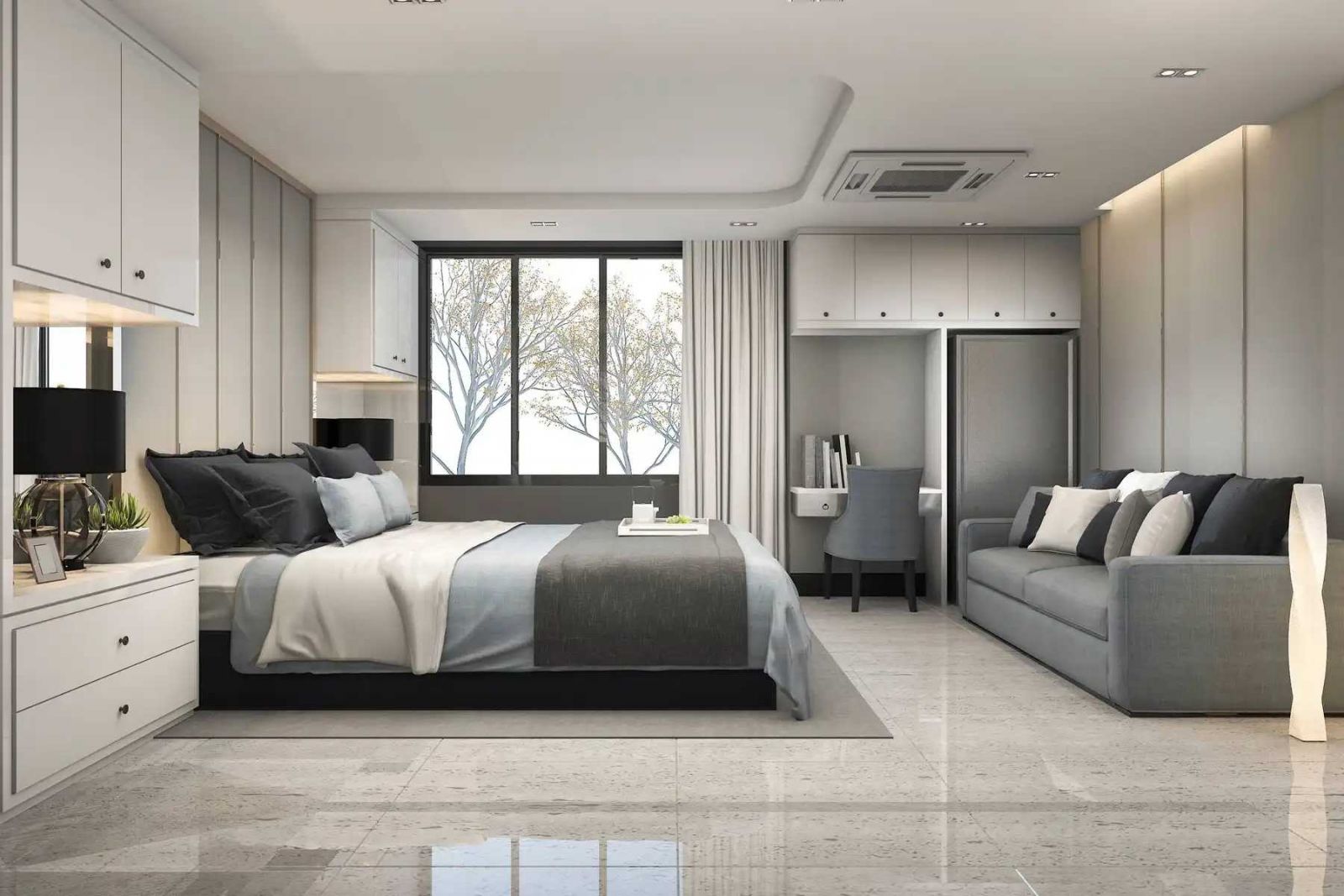 8 Nguyên tắc thiết kế nội thất phòng ngủ theo phong thủy