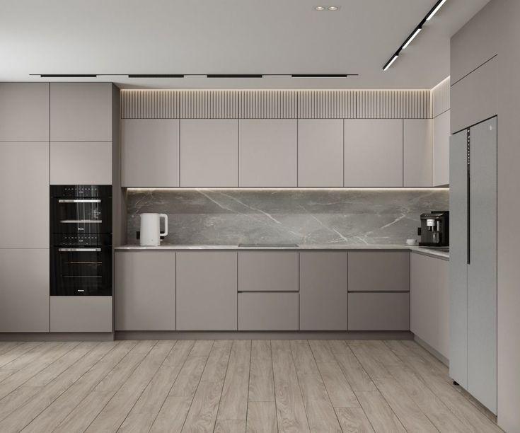 Thiết Kế Tủ Cao Âm Tường Kết Hợp Tủ Bếp Trên Tối Ưu Diện Tích & Nâng Tầm Đẳng Cấp