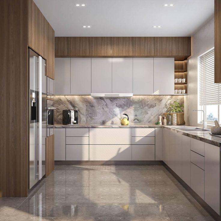 tủ bếp gỗ công nghiệp cao cấp MDF