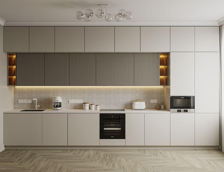 báo giá tủ bếp gỗ tự nhiên chữ l