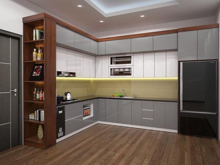 Tủ bếp chữ L – Thiết kế tối ưu không gian