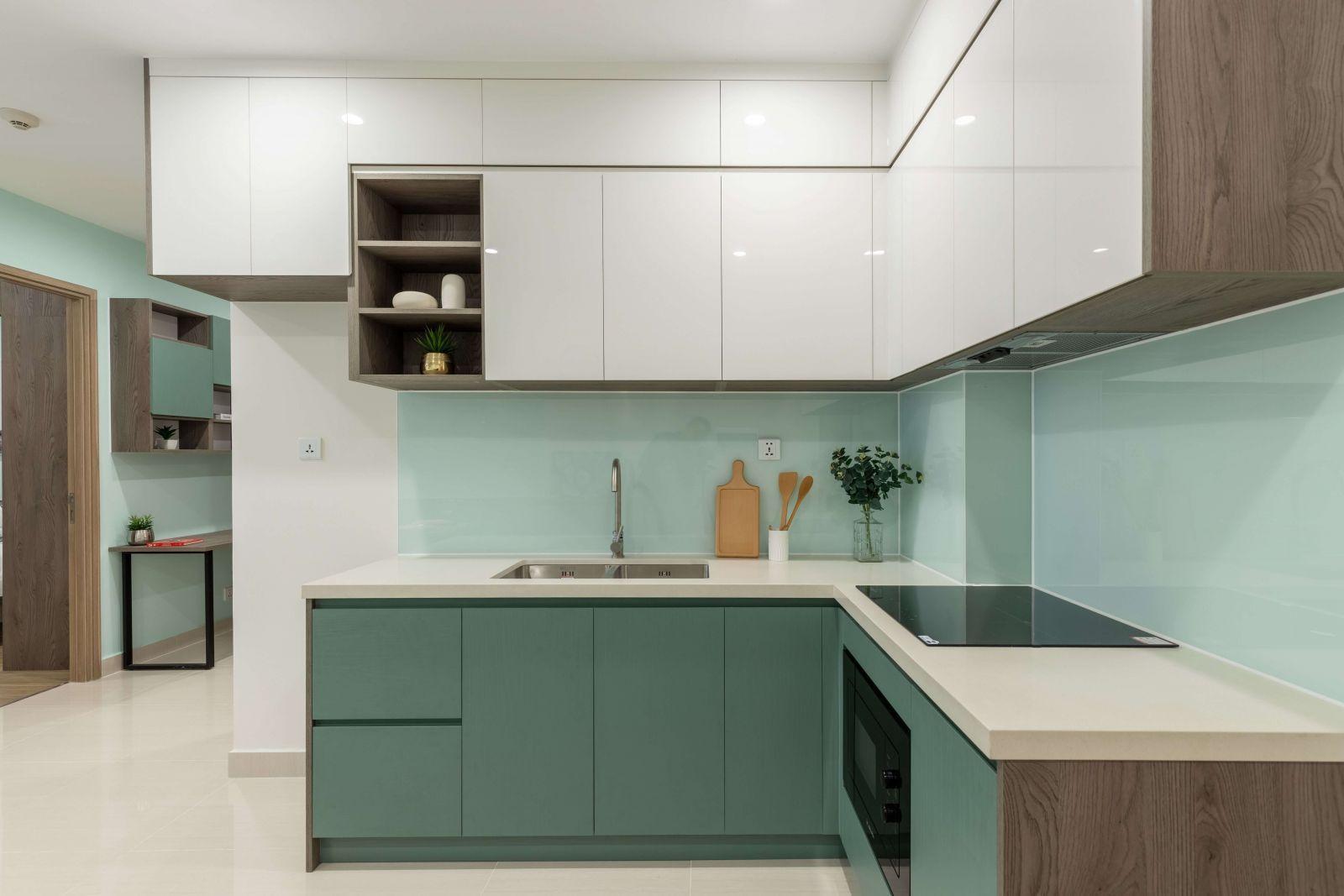 Tủ bếp MDF - Vẻ đẹp gọn gàng cho phòng bếp đẹp