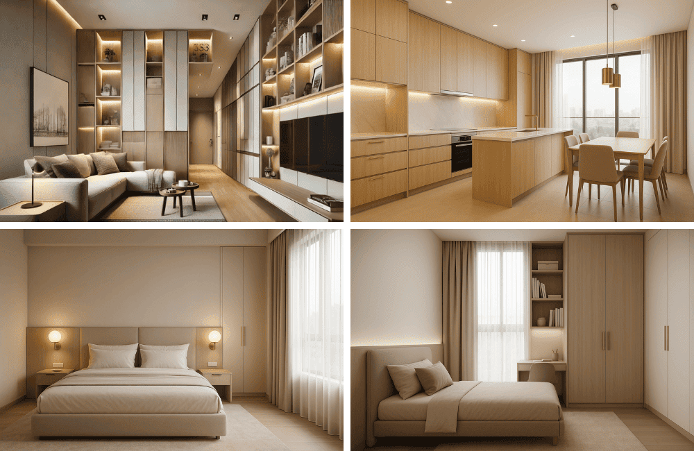 Hồ sơ thiết kế nội thất chung cư gồm những gì?
