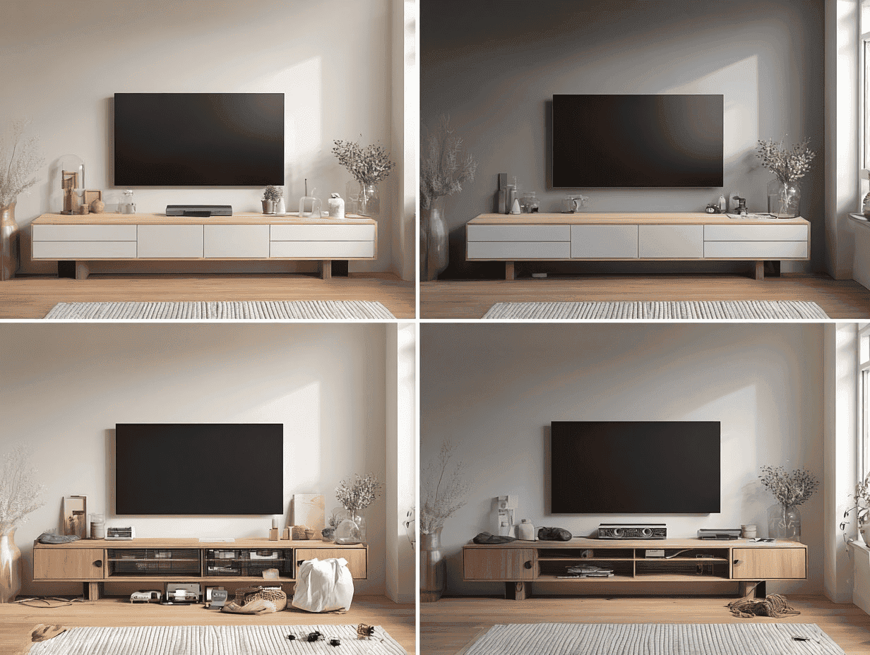 Chỉ cần sửa đúng “một lỗi chính” — kệ TV sẽ lên hạng ngay.