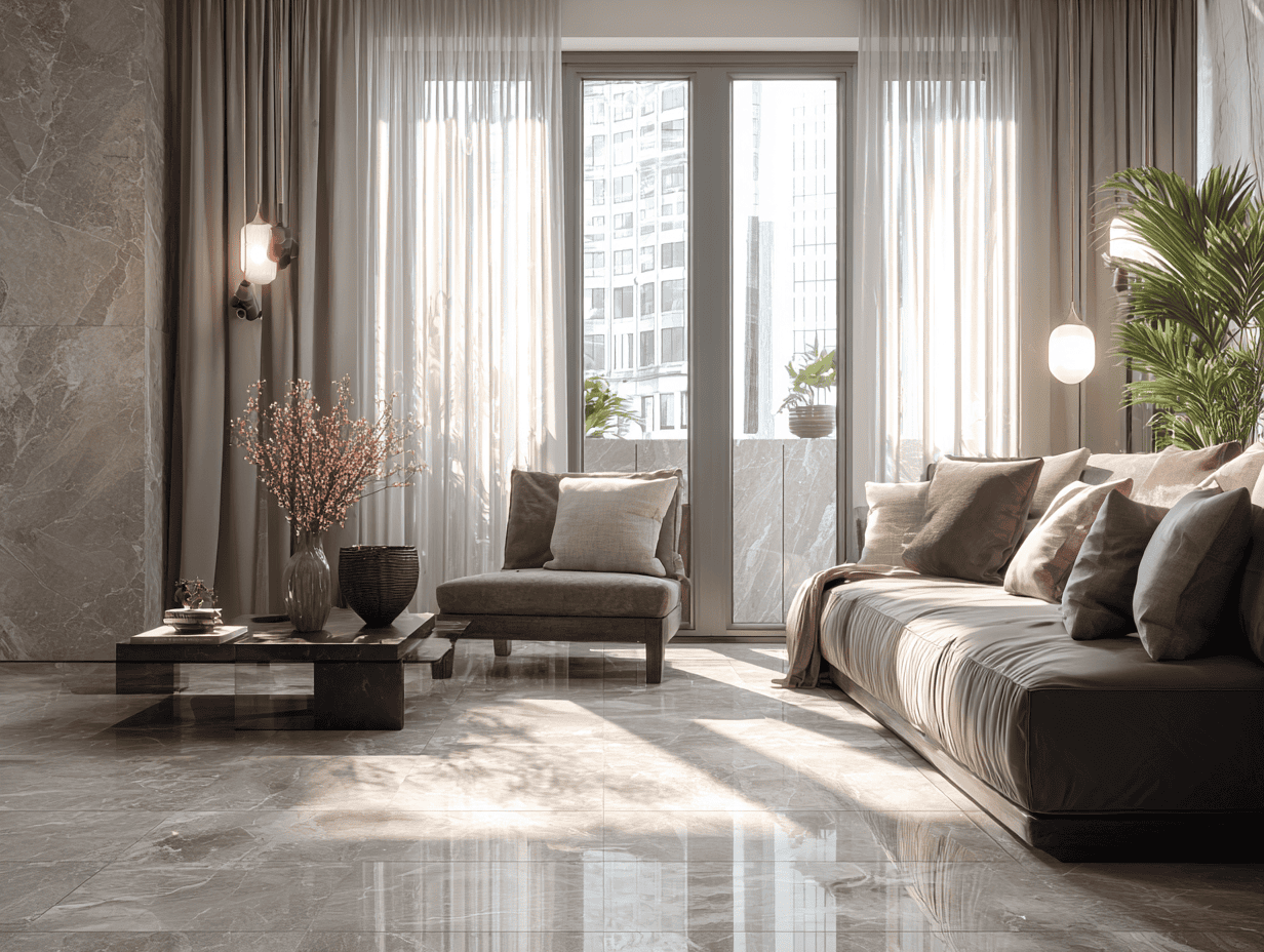 Kinh Nghiệm Chọn Gạch Lát Nền Phòng Khách