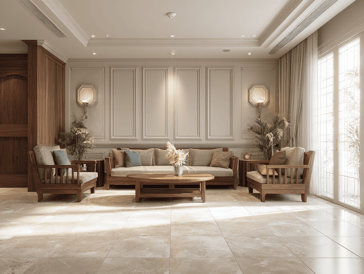 Kinh Nghiệm Chọn Gạch Lát Nền Phòng Khách