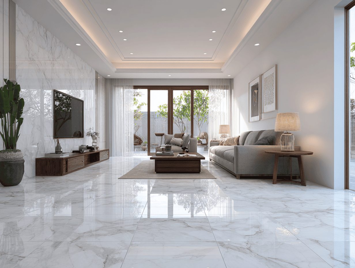 Kinh Nghiệm Chọn Gạch Lát Nền Phòng Khách