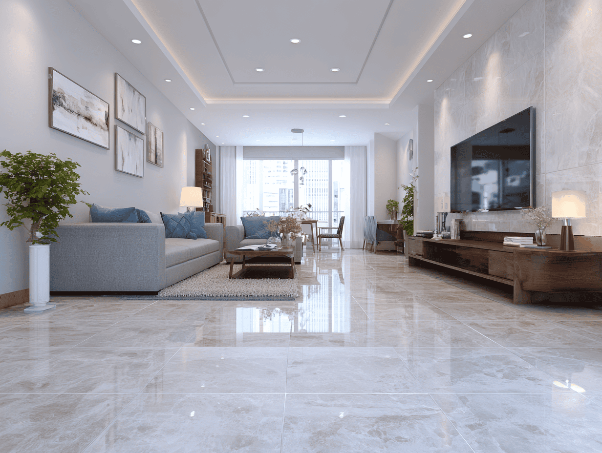 Kinh Nghiệm Chọn Gạch Lát Nền Phòng Khách