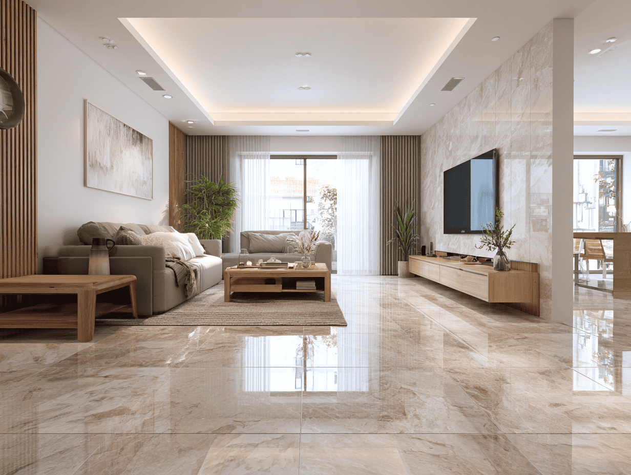 Kinh Nghiệm Chọn Gạch Lát Nền Phòng Khách