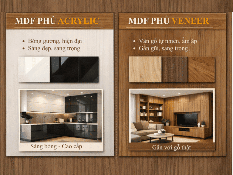 Gỗ MDF là gì? Có bền không? Cách chọn đúng loại MDF 2026