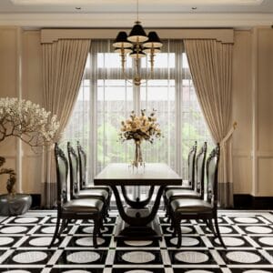 Nội Thất Vinhomes Harmony – Biệt Thự Phong Cách Indochine Modern