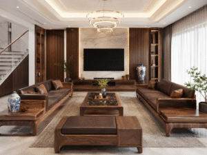 ban-ghe-go-theo-phong-cach-luxury