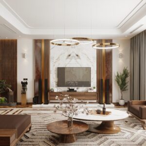 TH'House - Thiết kế nội thất phong cách hiện đại